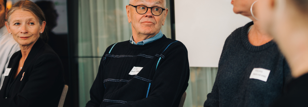 Stig i dialogmøte. Foto: Xplora